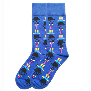 BONIPONY <span class=keywords><strong>Original</strong></span> Qualité Drôle Hommes Robe Chaussettes Chaussettes Personnalisées Pas de Commande Minimum Athlétique École Sport Équipage Chaussettes - Product Image 4