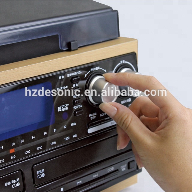 ダブルCDカセットUSBとラジオを備えたオールインワンマルチ