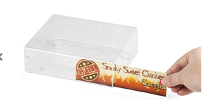 12 Khe Cắm Bánh Acrylic Pop/ Lollipop Đứng Với Người Giữ Dấu - Product Image 2