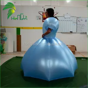 Del partito Della Ragazza <span class=keywords><strong>Vestito</strong></span> <span class=keywords><strong>Gonfiabile</strong></span>, <span class=keywords><strong>gonfiabile</strong></span> Gonna IN PVC per Adulti - Product Image 4