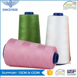 עקשנות גבוהה 100% חוט תפירה פוליאסטר spun 40/2 מודל צבוע במחיר סביר - Product Image 2