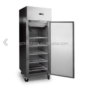 En çok satan hava soğutma ticari paslanmaz çelik stand up buzdolabı buzdolabı dikey dondurucu