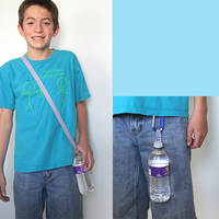 Sangle de cou personnalisée pour porte-bouteille d'eau promotionnelle