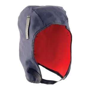 Deliwear ASTM D6413 Fire resistant Mid Length thermal Safety helmet Winter liner for safety hard hat