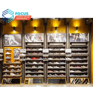 Tùy Chỉnh Thiết Kế Giày Hiển Thị Giá Giày Cửa Hàng Nội Thất Đồ Nội Thất Giày Bán Lẻ Cửa Hàng Thiết Kế Nội Thất - Product Image 3
