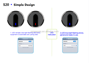 Cargador de Coche Bluetooth headset <span class=keywords><strong>con</strong></span> bar de oxígeno purificador de aire a base de <span class=keywords><strong>agua</strong></span> - Product Image 3