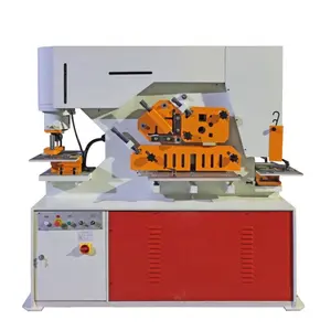 Machine à poinçonner et à estamper le métal APEC AIW-90, cisaille hydraulique pour fer, machine à estamper l'acier - Fournisseur d'usine - Product Image 1