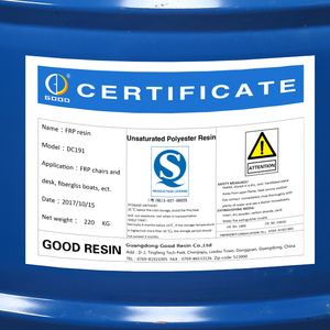 Nhựa Polyester DC 191 Không Bão Hòa Nhựa Frp Nhựa Sợi Thủy Tinh Cho Tay Dán Quanh Co Kéo - Product Image 3