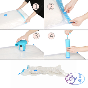 Su misura di Alta Qualità Sacchetto di Immagazzinaggio di Vuoto Risparmiare Spazio <span class=keywords><strong>Sacchetti</strong></span> di Compressione Per I <span class=keywords><strong>Vestiti</strong></span> E Biancheria Da Letto Materasso - Product Image 5