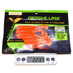 Hunthouse — appât artificiel pour la pêche, leurre pour attraper des poissons comme les bars, en plastique souple - Product Image 4
