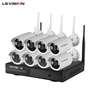 LSVISION H.265 Kamera CCTV, KIT NVR Keamanan WIFI Nirkabel Luar Ruangan H.265 1080P HD 2MP - Product Image 3