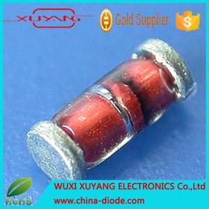 Diodo Zener <span class=keywords><strong>SMD</strong></span> de 0.5W, <span class=keywords><strong>Rectificador</strong></span>, MARCADO LL55C27, Diodo de Vidrio SOD80 - Product Image 2