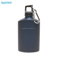 Botella de agua de aluminio personalizada, fabricante de termo, alta calidad, 500ml, Ejército de Metal
