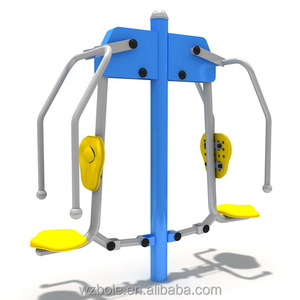 Équipement de sport à double siège, équipement Commercial pour faire des exercices de <span class=keywords><strong>fitness</strong></span> en plein air, pressoir de poitrine pour le parc - Product Image 1