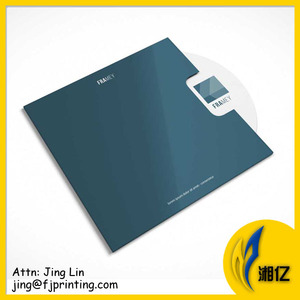 Album de mariage écologique avec impression personnalisée, couverture de DVD, <span class=keywords><strong>CD</strong></span>, <span class=keywords><strong>pochette</strong></span> en papier - Product Image 3