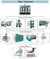 Wheat Flour Mill with Silos, Professional Designed