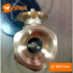 Tuyến Tính Đặc Trưng 24VAC/DC 0-10V/<span class=keywords><strong>4</strong></span>-20mA Tỷ Lệ Thuận Với Điện Điều Khiển 2 Cách DN20 Van Bi Đồng Thau - Product Image 2