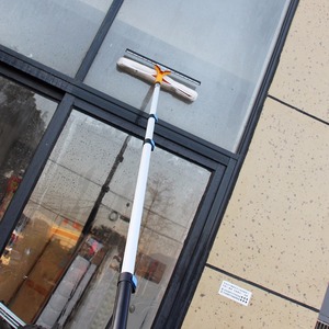 Équipement de nettoyage de vitres à long manche et à hauteur élevée avec perche télescopique, <span class=keywords><strong>essuie</strong></span>-glace pour vitres - Product Image 6