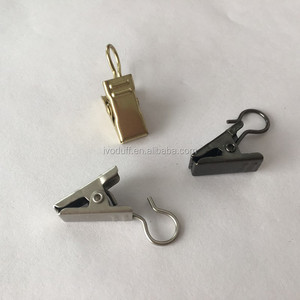 Ivoduff Wholesale Metal Curtain <strong>Hooks</strong> Curtain Hanger <strong>Clips</strong> Adjustable Curtain <strong>Clip</strong> - Product Image 5