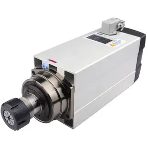 무료 배송 (대부분의 나라) 고품질 HQD 3.5KW 공기 냉각 스핀들 모터 18000 RPM GDF46-18Z/3.5