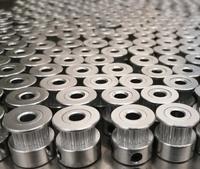 Poulie de distribution en laiton pour imprimante 3D avec alésage de 3 mm, poulie synchrone dentée pour transmission CNC