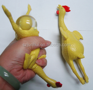 Jouets <span class=keywords><strong>de</strong></span> blague <span class=keywords><strong>de</strong></span> poulet en caoutchouc - Product Image 2