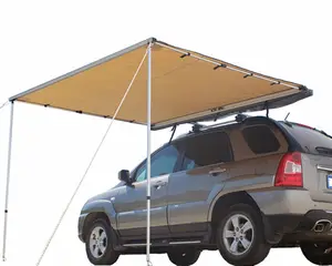 Auvent latéral de camping-car, tente de voiture safari de luxe de haute qualité, auvent latéral de chine 4x4, accessoires ripstop