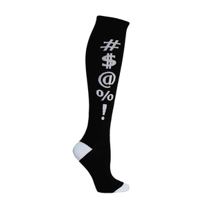 2015 Venta caliente de Calidad Algodón Argyle bigote personalizado mujer rodilla alta calcetín - Product Image 3