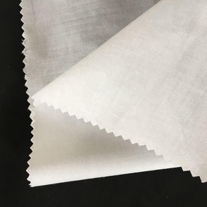 Revêtement EN PEHD tissé chemise entoilage tissu blanc mou de résine collier entoilage fusible pour vêtement - Product Image 5