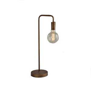 2022 Edison E27 Glühbirne Eisen Sockel Vintage Tisch lampe für zu Hause