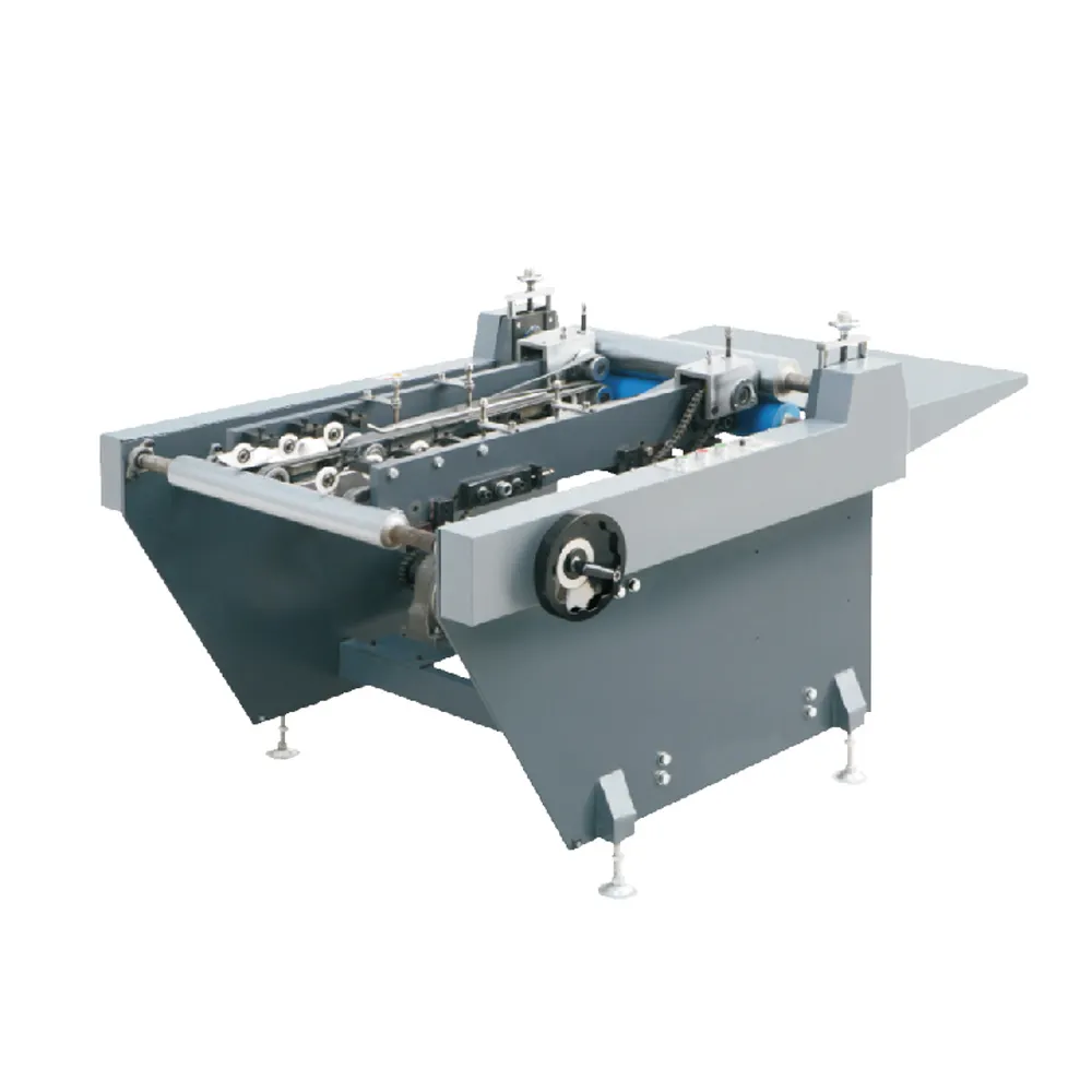 Folding Machine DB-800 Double Sides Paper Box Making Machine 10 Production Capacity 100-2000mm 0-40pcs/min 80-200g 1-4mm