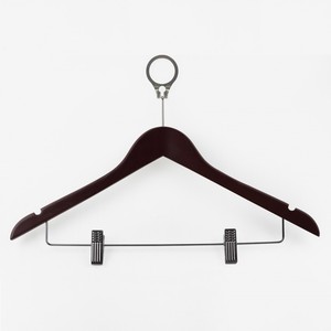 Magasin de vêtements de haute qualité En <span class=keywords><strong>Bois</strong></span> <span class=keywords><strong>Cintre</strong></span> <span class=keywords><strong>Antivol</strong></span> avec anneau De Sécurité - Product Image 2
