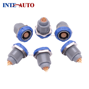 Stanexco medische Plastic plug socket Connectors rood/wit/grijs/zwart/groen/grijs moer 2 3 4 5 6 7 8 9 10 14 pins