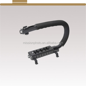 En forma de U de Flash de la Cámara soporte estabilizador de mano Grip para <span class=keywords><strong>Canon</strong></span> Nikon DSLR cámaras <span class=keywords><strong>Mini</strong></span> <span class=keywords><strong>DV</strong></span> videocámara Gopr - Product Image 3