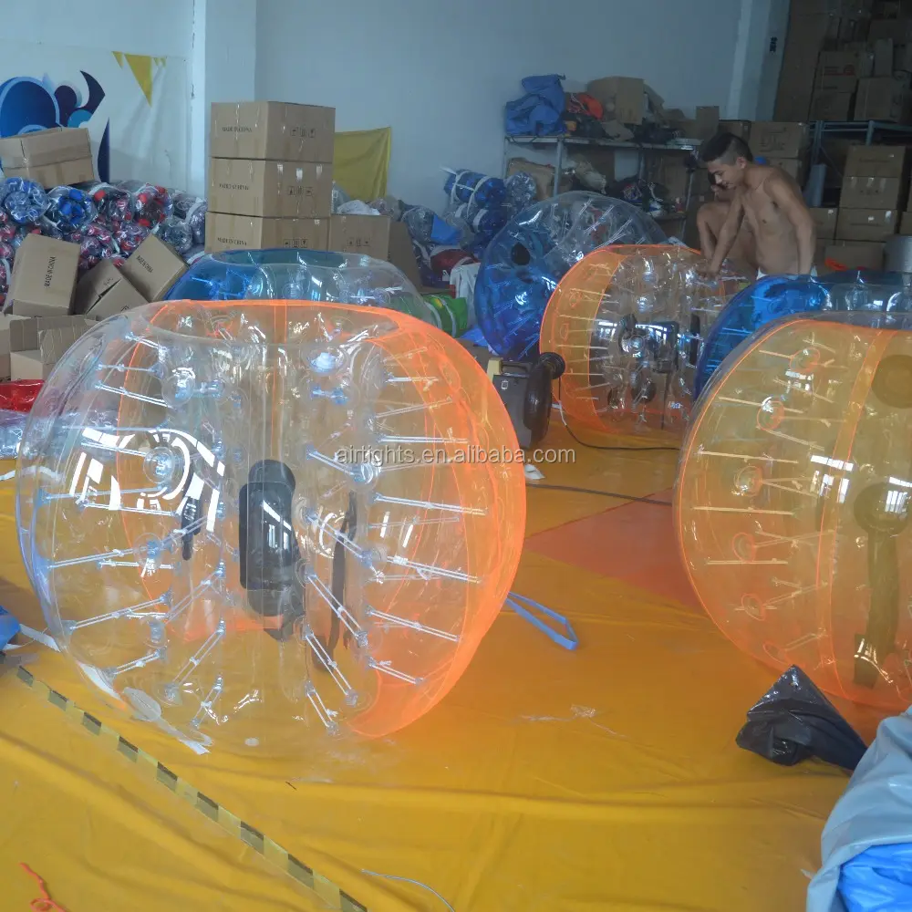 Günstige Preise Bubble Ball, aufblasbarer Big Air Ball für Fußballspiel