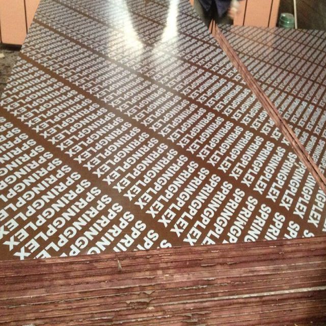 1220x2440mm 1250x2500mm  finger -Jointed  Film Face Plywood  shuttering plywood