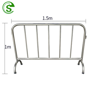 Galvanizli paslanmaz çelik boru kullanılan konser kalabalık kontrol bariyeri satılık - Product Image 3