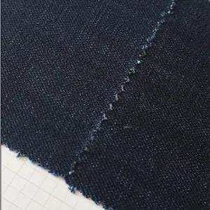 In stock cotton/polyester/spandex soften 12oz stretch denim fabric for making jeans