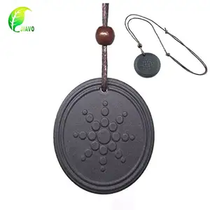 6000-7000 Ions Japanese quantum energy pendant With Sunflower Patten