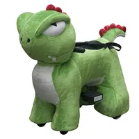 Electric Dinosaur Toy for Kids, Stuffed Animal Ride