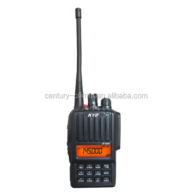 KYD สองทางวิทยุ,กันน้ำมือถือ VHF วิทยุ IP-609 5วัตต์ประเทศไทย Walkie Talkie