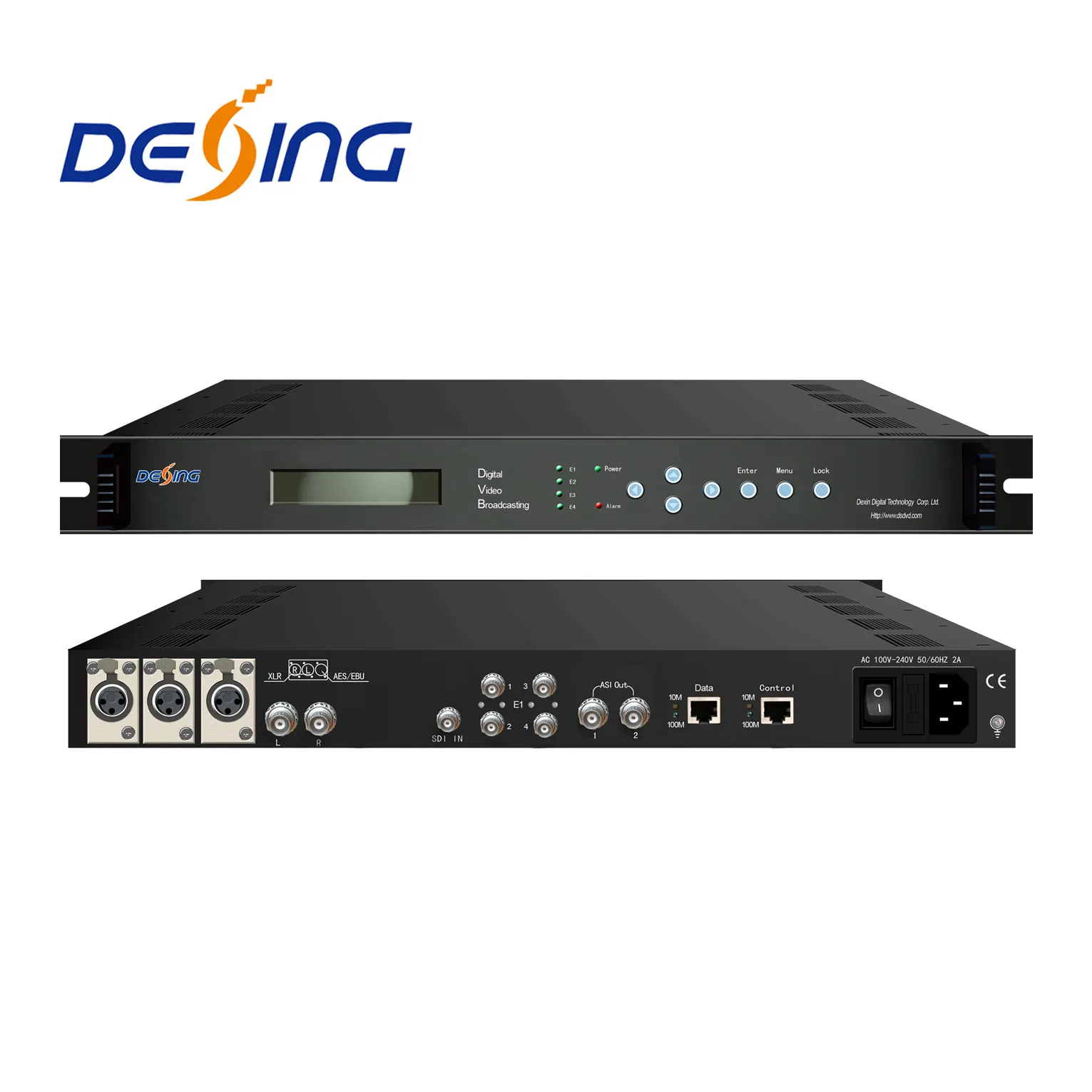 جهاز تشفير الصوت NDS3201A منخفض التكلفة مع ترميز الصوت MPEG 2