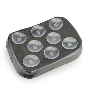 8 Aspiración de la taza de la succión Phantom de la motocicleta Pillion Pad Seat - Product Image 2