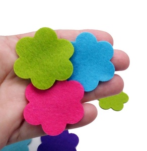 36 قطعة من الزهور اللبادية المقطوعة للحرف اليدوية - Product Image 4