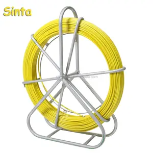 6mm Fish Tape Fiberglass Wire Cable Pulling Running Rod Duct Rodder