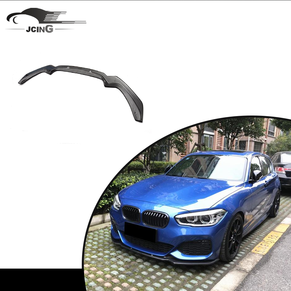 Передний бампер из углеродного волокна F20, спойлер для BMW 1 серии F20 M Sport 2016-2018