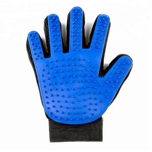 Hot sale amazing effect Silicone cleaning massage wash gloves for cat dog - Product Image 2