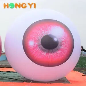 ジャイアント広告インフレータブルシミュレーション眼球バルーンフェスティバル空中目バルーン