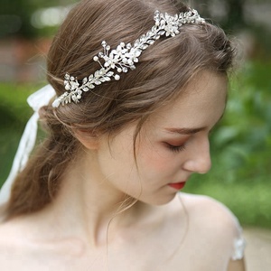 Horquillas de cristal hechas a mano, diseño Original, accesorios de joyería <span class=keywords><strong>para</strong></span> el cabello de boda, tocado nupcial de Metal - Product Image 6