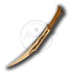 Jeu d'épées elfiques Le Hobbit <span class=keywords><strong>Tauriel</strong></span> Arme en métal Couteaux de combat Réplique - Product Image 3